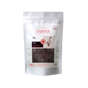 FARMA Trenerki z gęsiny dla psów - 80g  