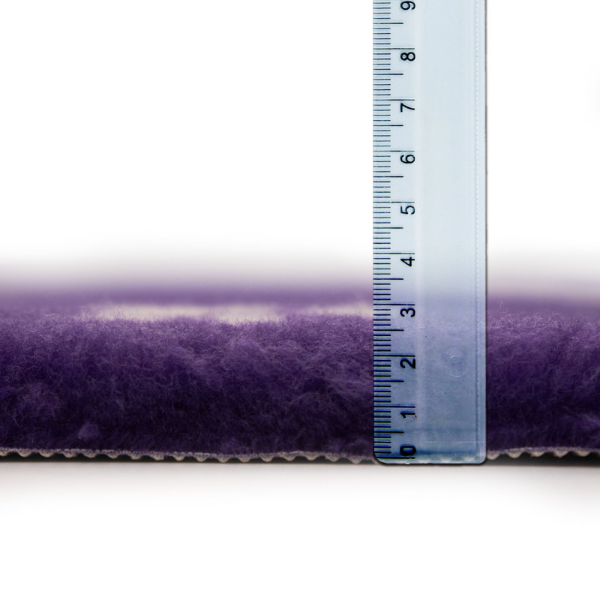 DRY BED Legowisko antypoślizgowe dla psów -  kość i łapki fioletowe (7).png