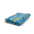 DRY BED Legowisko antypoślizgowe dla psów - kości i łapki - błękitne (1).png
