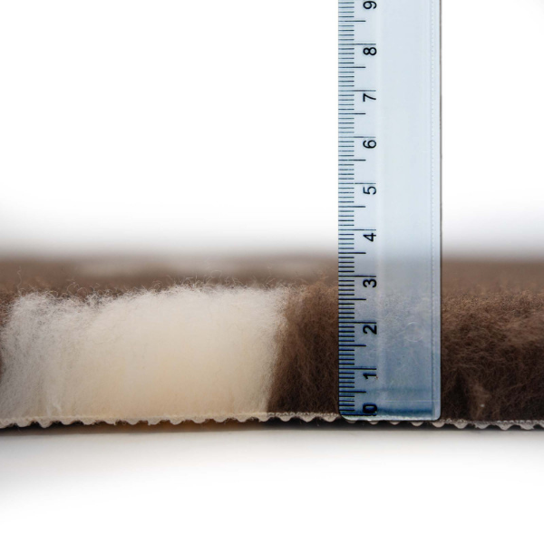 DRY BED Legowisko antypoślizgowe dla psów -  kość i łapki brązowe (6).png