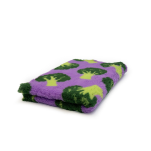 DRY BED Legowisko antypoślizgowe dla psów - brokuły foletowe