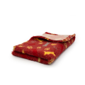 DRY BED Legowisko antypoślizgowe dla psów - kości i łapki - czerwone , (3).png