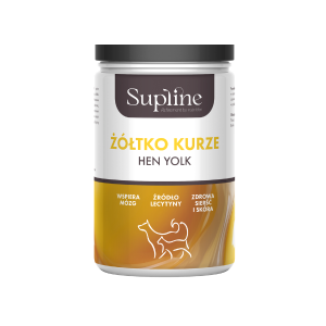 SUPLINE ŻÓŁTKO JAJA KURZEGO dla psów i kotów - 125 g