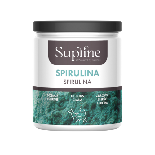 SUPLINE Spirulina dla psów i kotów - 100 g.png