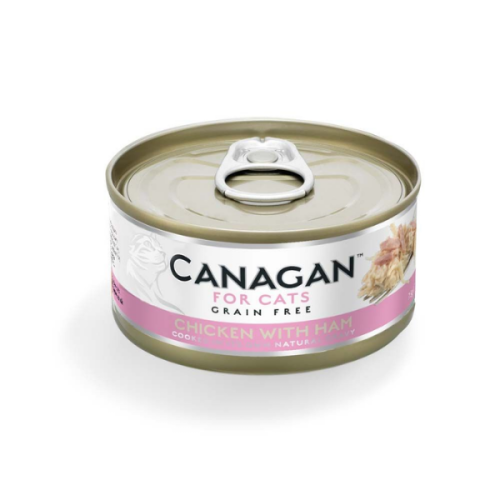CANAGAN Kurczak z szynką - karma mokra dla kotów - 75 g  (1).png