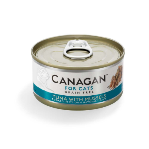 CANAGAN Tuńczyk z małżami - karma mokra dla kotów - 75 g (1).png