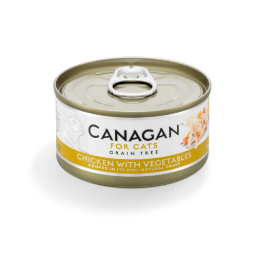 CANAGAN Kurczak z warzywami  - karma mokra dla kotów - 75 g (1).png