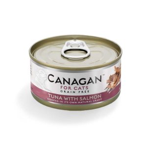 CANAGAN Tuńczyk z łososiem - karma mokra dla kotów - 75 g
