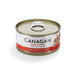 CANAGAN Tuńczyk z krabem - karma mokra dla kotów - 75 g 