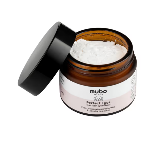 MUBO Perfect Eye Tear Stain Powder - Puder do usuwania plam i zacieków pod oczami psa i kota - 24 g (2).png