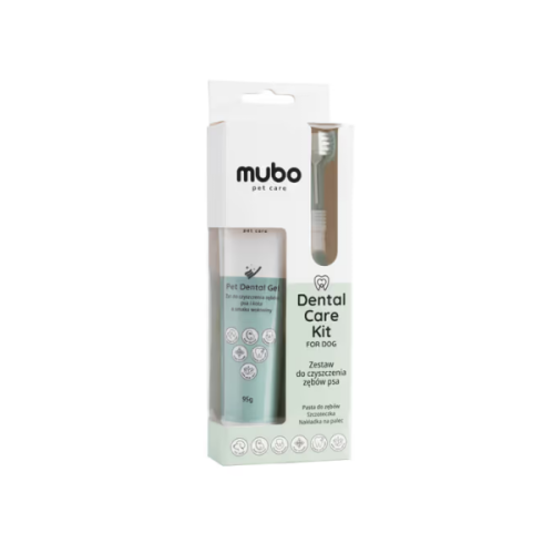 MUBO Mubo Dental Care Kit - zestaw do czyszczenia zębów psa, pasta, szczoteczka i nakładka na palec (1).png