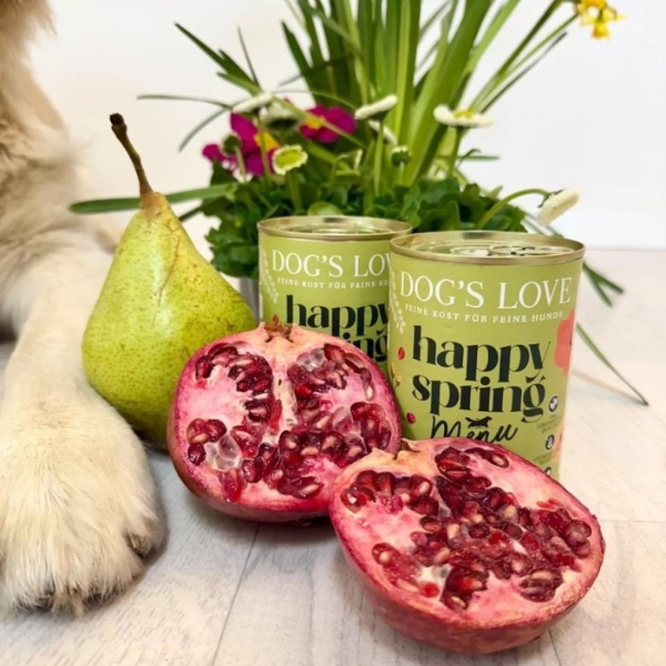 DOG'S LOVE Springs Menu Lamm - Jagnięcina z gruszką i botwinką dla psa - 400 g (2).png