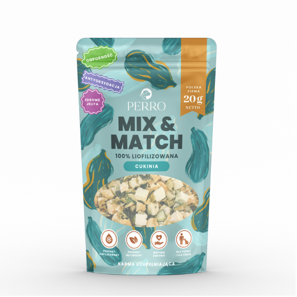 MIX &amp; MATCH CUKINIA Przysmaki liofilizowane - 20 g