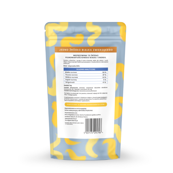 PERRO OCH ACH Wieprzowina Przysmaki liofilizowane - 40g