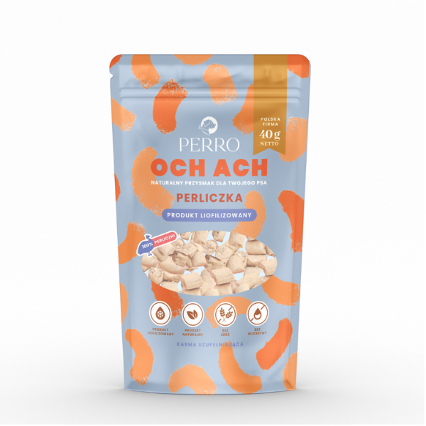 PERRO OCH ACH PERLICZKA Przysmaki liofilizowane - 40 g
