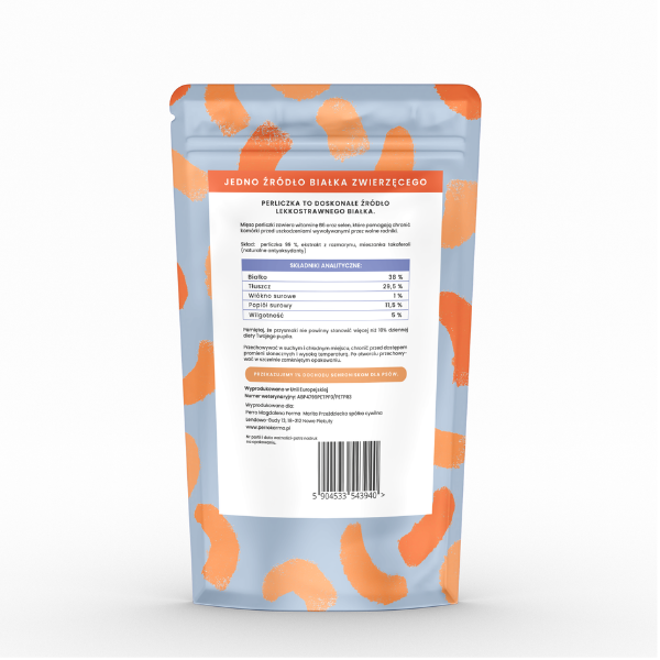 PERRO OCH ACH PERLICZKA Przysmaki liofilizowane - 40 g