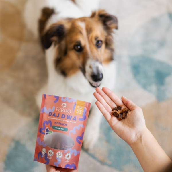 PERRO DAJ DWA KONINA Trenerki dla psa - 85 g