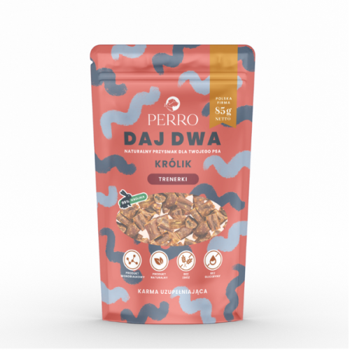 PERRO DAJ DWA KRÓLIK Trenerki dla psa - 85 g