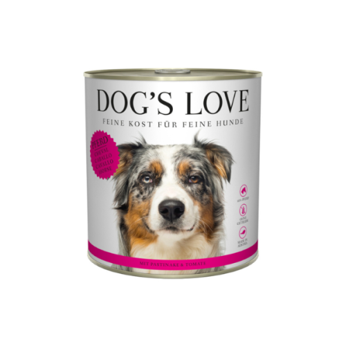 DOG'S LOVE Karma hipoalergiczna z koniną dla psów - 800 g.png