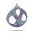Curli Szelki dla psa - Clasp Air Mesh Semi Circle Blue (1).png