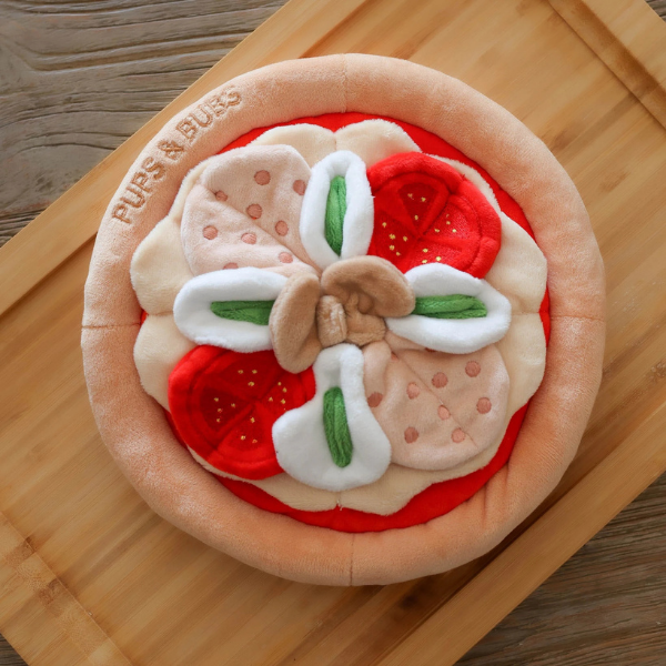 Pups &amp; Bubs Zabawka węchowa dla psa - PIZZA PEPPERONI (1).png