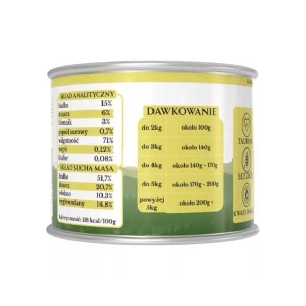 POLANA SMAKU KURCZAK - karma mokra dla kotów - 200 g   (2).png