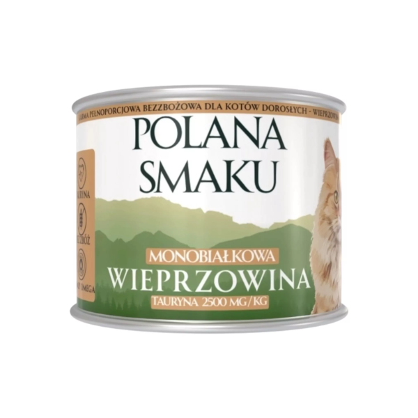POLANA SMAKU Wieprzowina - karma mokra dla kotów - 200 g (1).png