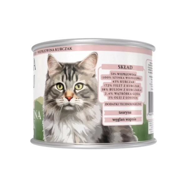 POLANA SMAKU Wieprzowina i kurczak - karma mokra dla kotów - 200 g (3).png