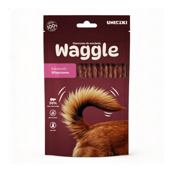 UNISZKI Waggle - kabanosiki wieprzowe dla psów - 60 g (1).png