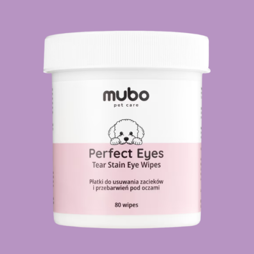 Mubo Perfect Eye Tear Stain Eye Wipes - płatki do usuwania zacieków i przebarwień pod oczami psa i kota -80 szt (1).png