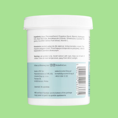 Mubo Pet Dental Finger Wipes 30szt. - jednorazowe czyściki do zębów psa i kota, nakładki na palec - 30 szt.  (2).png