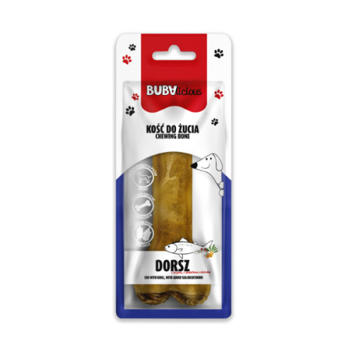 BUBA Kość Adult dorsz z krylem - kość do żucia - 12cm.png
