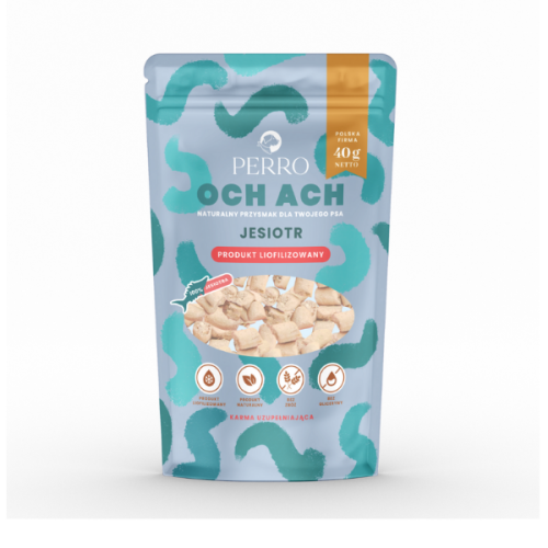 PERRO OCH ACH Jesiotr Przysmaki liofilizowane - 40 g (1).png