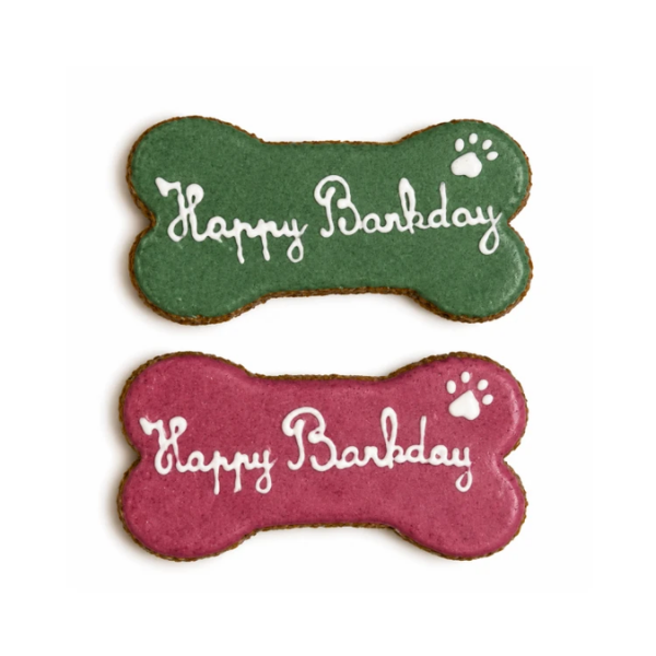 Cooka's Cookies HAPPY BARKDAY – urodzinowe ciasteczko dla psa z indykiem - różowe (1).png