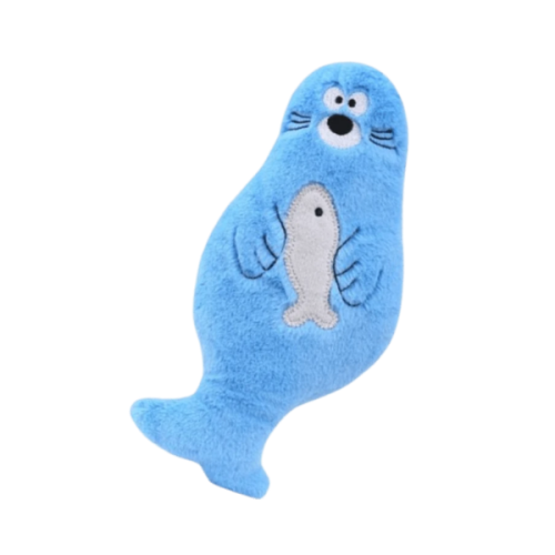 Whisker Mat – Sea Lion – Pluszowy lew morski z kocimiętką dla kota (2).png