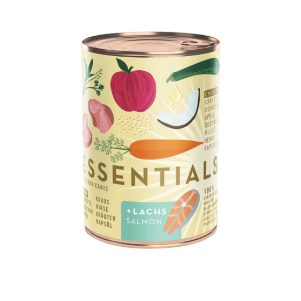 Terra Canis Essential 8  Kurczak z łososiem - karma dla psów - 385 g.png