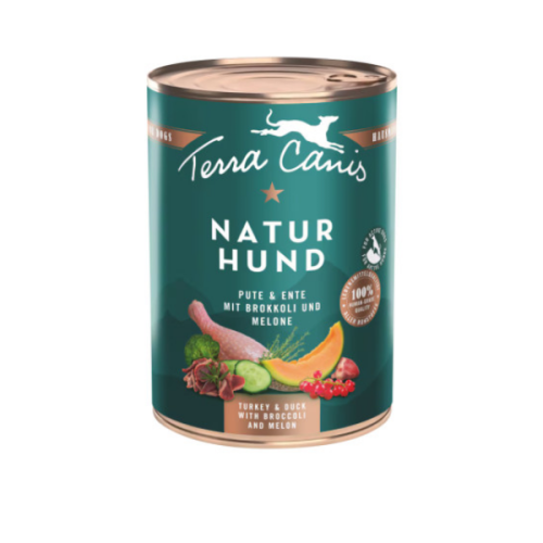 Terra Canis Naturhund - Indyk z kaczką - karma dla psów - 400 g.png