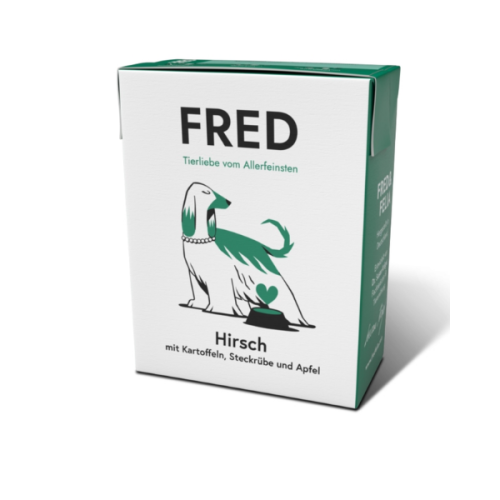 FRED Karma mokra dla psa - jeleń - 390 g.png