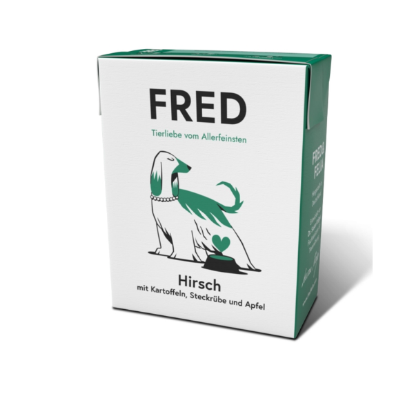 FRED Karma mokra dla psa - jeleń - 390 g.png