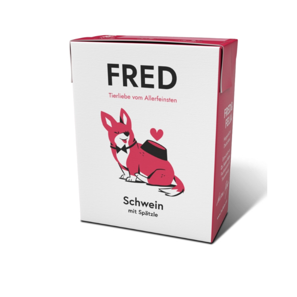 FRED Karma mokra dla psa - wieprzowina - 390 g.png