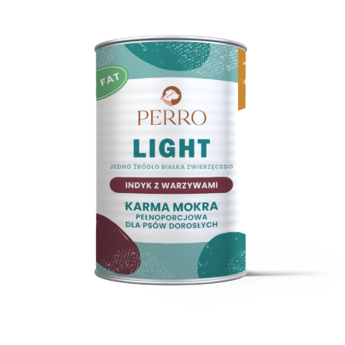 PERRO Light Indyk z warzywami - karma mokra dla psów 400 g.png