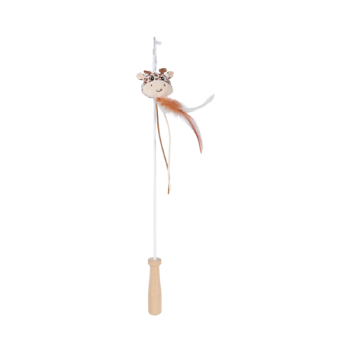 ZOLUX WILD Wędka dla kota teleskopowa - mokka - 60cm  (2).png