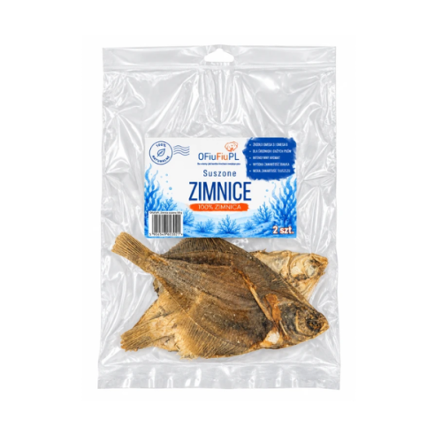 Suszone zimnice - naturalny rybny przysmak dla psa - 100 g.png