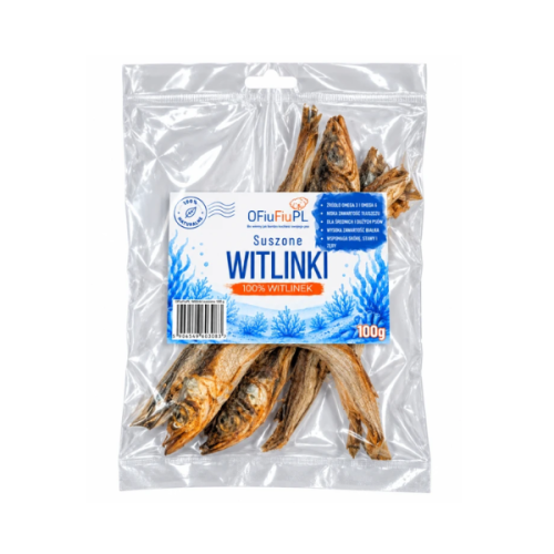 Suszone witlinki - naturalny rybny przysmak dla psa - 100 g.png