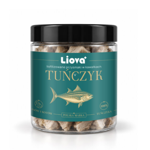 LIOVA Tuńczyk – liofilizowany przysmak dla psa i kota - 40 g.png