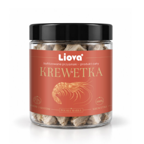 LIOVA Krewetka – liofilizowany przysmak dla psa i kota - 40.png