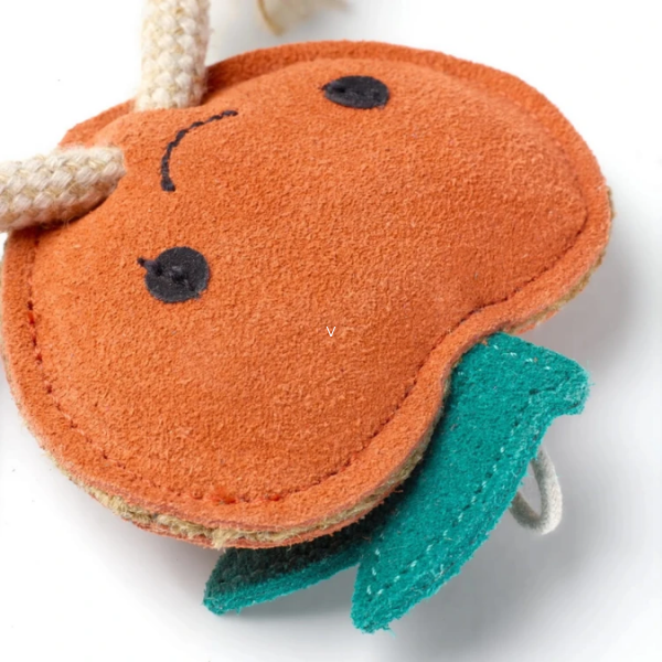 GREEN &amp; WILD'S Sancho the Satsuma - zabawka dla psa -  Mandarynki (2).png
