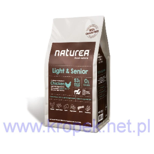 Naturea Grainfree Light & Senior - BEZZBOŻOWA KARMA DLA DOROSŁYCH PSÓW WSZYSTKICH RAS.jpg