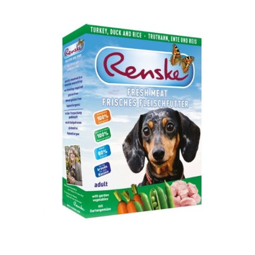 RENSKE DOG ADULT FRESH MEAT TURKEY AND DUCK Karma mokra bezglutenowa ze świeżym mięsem z indyka i kaczki dla psa -.jpg