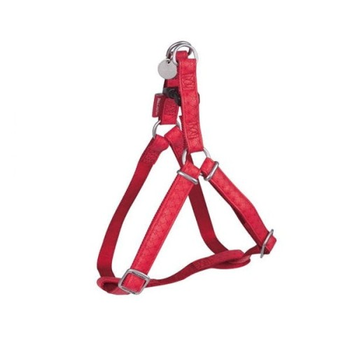 ZOLUX Szelki regulowane Mac Leather 20mm - kolor czerwony.jpg